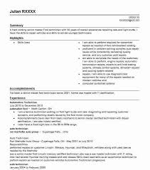 Put them in an auto mechanic resume objective or resume summary up top. Best Automotive Technician Resume Example Livecareer
