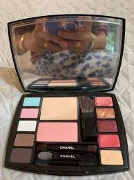 authentic chanel travel makeup palette