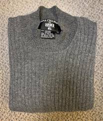 Kasper Gray Cashmere Sweater Long Work Office Dress Size 8 M 65 Off Retail