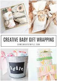 baby shower gift wrapping ideas