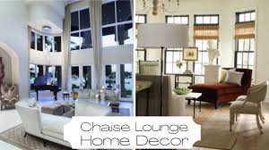 chaise lounge home decor design
