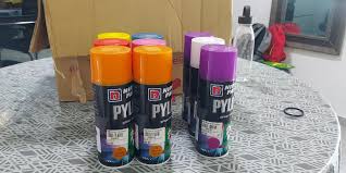 Pylox Spray Paint Mixed Colors