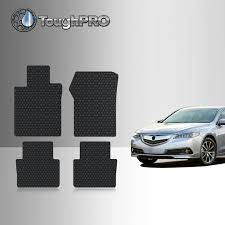 toughpro floor mats black for acura tlx