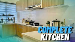 complete 32 kitchen cabinet msia