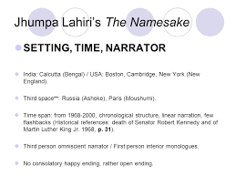 The namesake essay   g   Magazine In the novel  The Namesake  by the author Jhumpa Lahiri  there is a  difference  