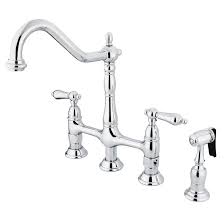 We will have your merchandise ready parts diagrams can usually be found in the installation instructions document. Kingston Brass Heritage Bridge Faucet With Side Spray Reviews Wayfair