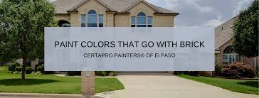 Exterior Paint Colors Brick Homes In