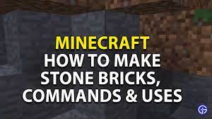 Stone Bricks In Minecraft Bricks