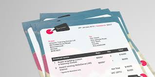 Creative Invoice Examples For E Learning Designers