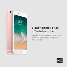 Purchase iphone 11 in installment. Iphone 6s Plus Installment Offer At Power Mac Center Loopme Philippines