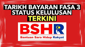 We did not find results for: Bsh Tarikh Bayaran Fasa 3 Status Kelulusan Terkini Youtube
