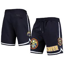 Nike denver nuggets practice brand new shorts nwt nba dri fit many sizes blue. Denver Nuggets Pro Standard Chenille Shorts Navy