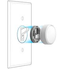 New Lutron Aurora Smart Bulb Dimmer Locks Toggle Style Light Switch Into Place Keeping Philips Hue Smart Lighting Always Ready