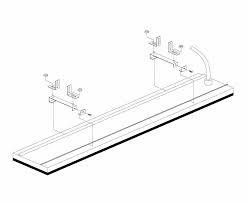 pole beam mounting bracket for thh