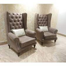 brown modern sofa chair set size