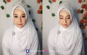 make up akad nikah hijab simple cantik