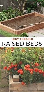 converting lawn into raised garden beds