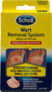 scholl wart removal cated disc