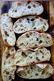 Ciabatta Bread Loaf Recipe gambar png