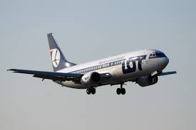 first retroed lot boeing 737 has