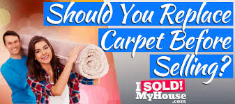 carpet before selling a house