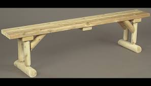 6 Foot Patio Dining Table Bench By