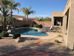 private heated pool in mesa