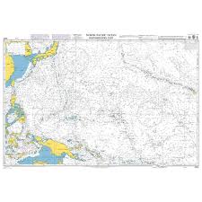 Admiralty Chart 4052 North Pacific Ocean South Western Part