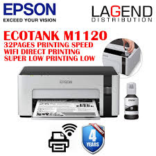 Epson m200 comes with a feature. Epson Ecotank Monochrome M1120 Wi Fi Ink Tank Printer Similar M200 M1200 Shopee Malaysia