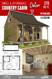 Garage plans with a loft are an ideal solution to parking and storage needs and make a practical choice when there is a need for extra space but the lot size is limited. 13 Best Small Cabin Plans With Cost To Build Craft Mart