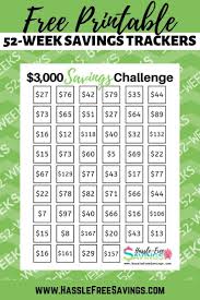 This Free Printable Money Saving Chart Is Designed To Help