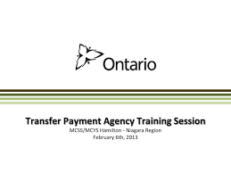 Ppt Transfer Payment Agency Training Session Mcss Mcys