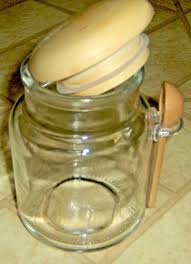 Wooden Spoon Top Storage Container