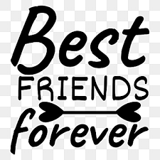 best friend forever png transpa