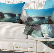 canada seascape throw pillow 12x20
