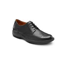 diabetic wing tip dress shoe