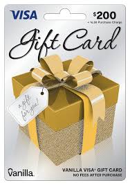 200 vanilla visa gift card