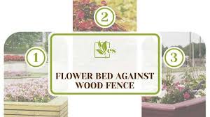 Flower Bed Against Wood Fence Find Out