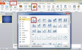 in powerpoint 2010 using excel data