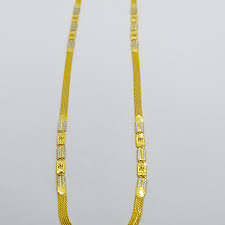 22k navabi ing gold chain