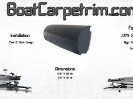 boat carpet trim self adhesive marine