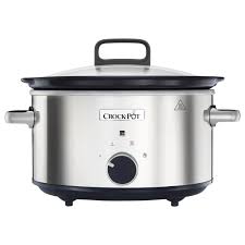 This recipe is totally easy and makes fall apart tender, juicy, and a flavorful pork roast! Crock Pot Csc032 Manual 3 5 Litres Slow Cooker Stainless Steel At John Lewis Partners