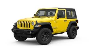 Color Options For The 2019 Jeep Wrangler