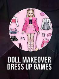 doll makeover dress up games