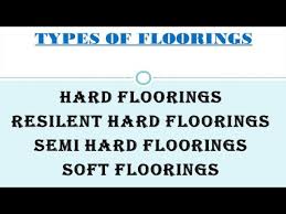 types of floors you