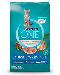 Purina One Vibrant Maturity 7 Senior Cat Food Formula