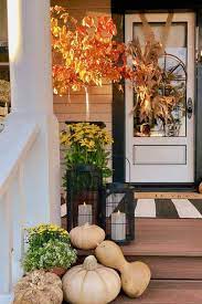 35 Fall Front Porch Decorating Ideas On