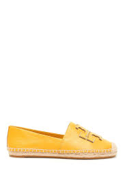 Tory Burch Ines Leather Espadrilles 52035 Daylily Daylily