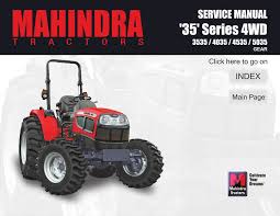 mahindra 35 series service manual pdf