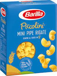 Barilla Piccolini Grano Italiano Mini Pipe Rigate Everli gambar png